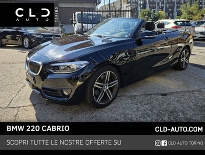 BMW Serie 2 Cabrio 220d  Luxury usata