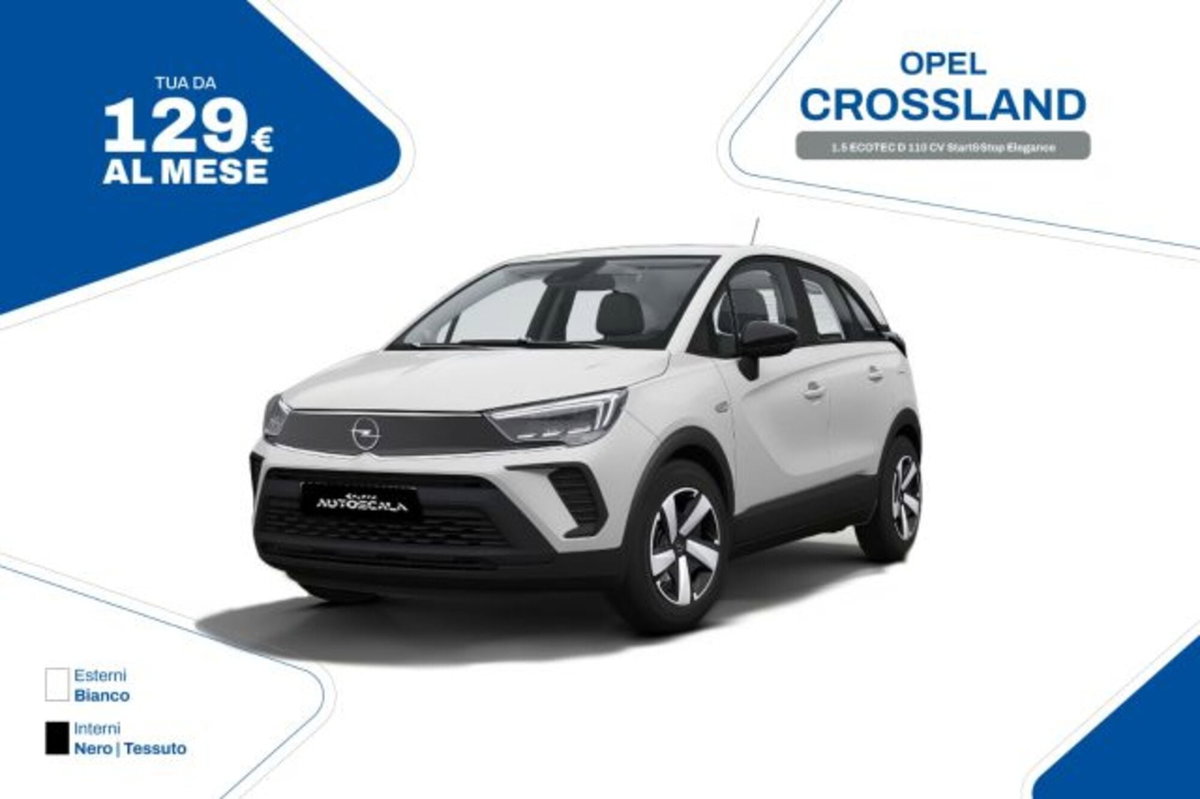Opel Crossland 1.5 ECOTEC D 110 CV Start&Stop Elegance