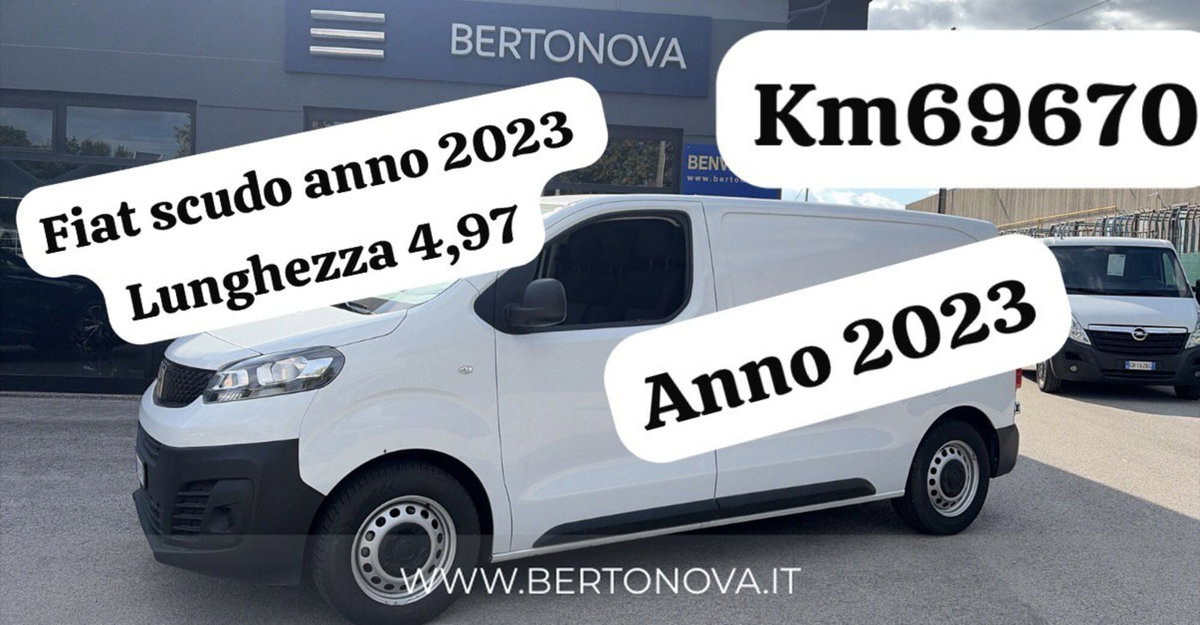 Fiat Scudo Furgone ce 1.5 bluehdi 120cv L3H1