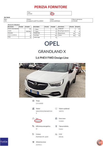 Opel Grandland X 1.6 Turbo 180 CV Start&Stop aut. Innovation (14)