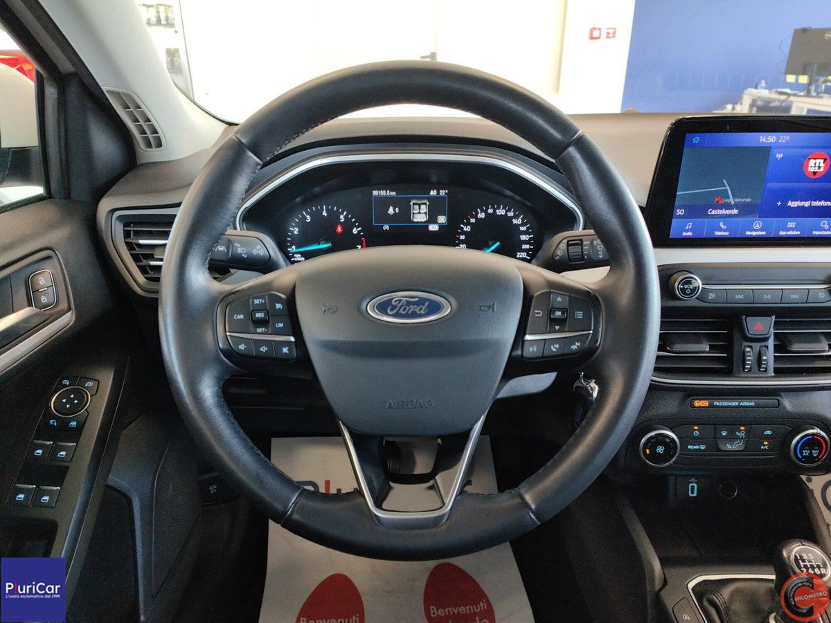 Ford Focus Station Wagon 1.0 EcoBoost 125 CV automatico SW Active (16)