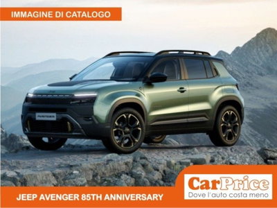 Jeep Avenger 1.2 turbo e-hybrid mhev 85th Anniversary 4xe 145cv edct6 nuova