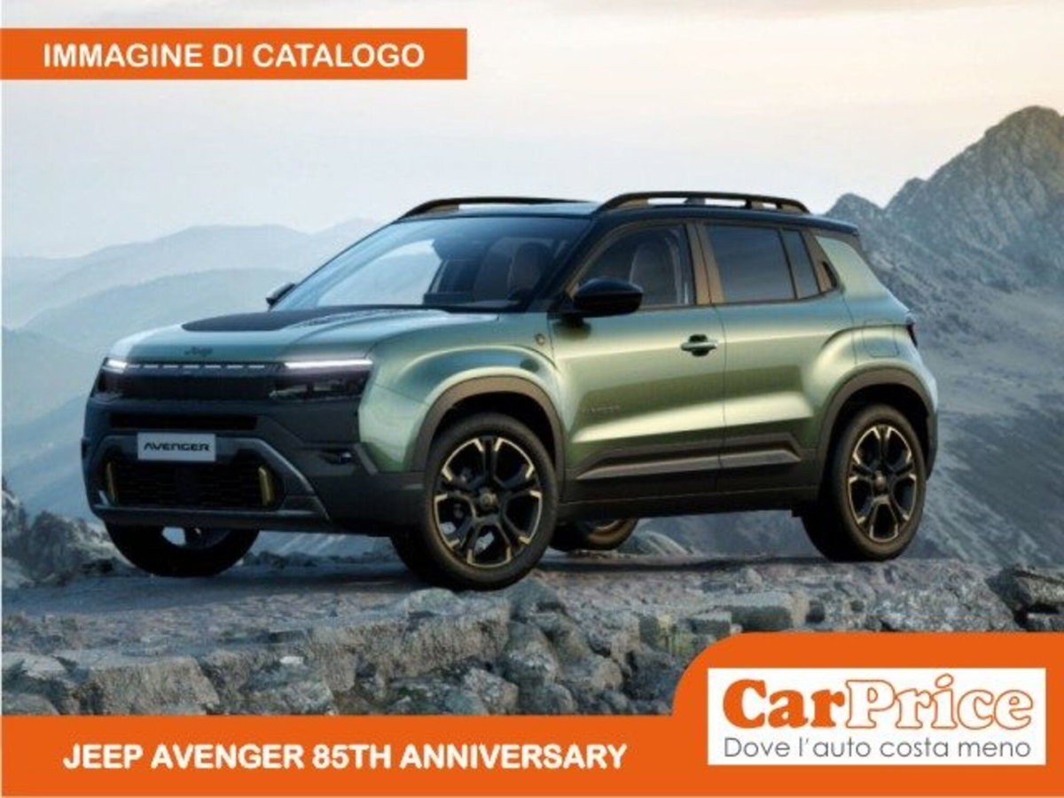 Jeep Avenger 1.2 turbo e-hybrid mhev 85th Anniversary 4xe 145cv edct6 (2)