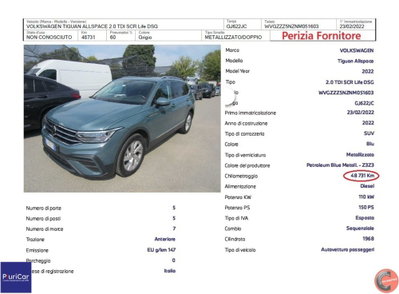 Volkswagen Tiguan Allspace 2.0 tdi Life 150cv dsg (14)
