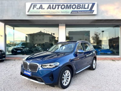 BMW X3 xdrive20d mhev 48V auto usata