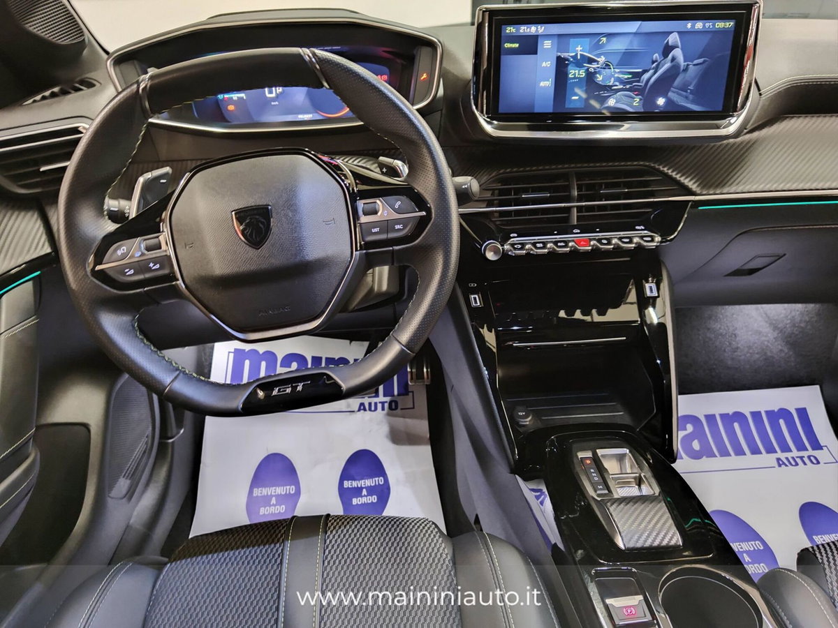 Peugeot 208 motore elettrico 136 CV 5 porte GT (13)