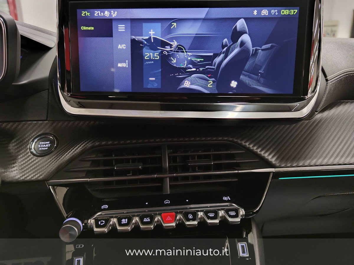 Peugeot 208 motore elettrico 136 CV 5 porte GT (18)