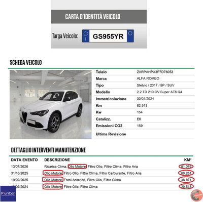 Alfa Romeo Stelvio Stelvio 2.2 Turbodiesel 210 CV AT8 Q4 GT Junior (15)