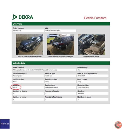 Audi A4 Avant 35 2.0 tdi mhev Business Advanced 163cv s-tronic (15)