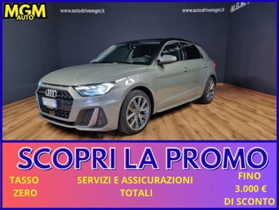 Audi A1 Sportback 30 TFSI S tronic Identity Black usata