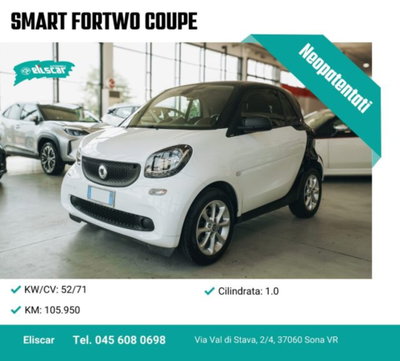 smart Fortwo 70 1.0 Urban usata
