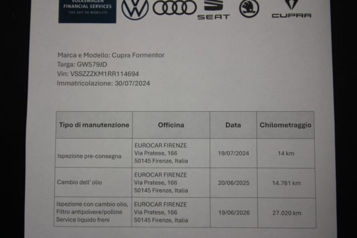 Cupra Formentor Formentor 1.4 e-Hybrid DSG (9)