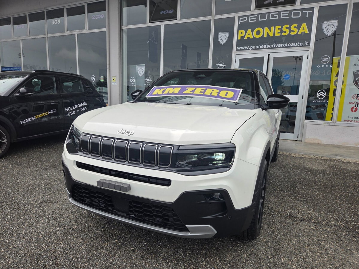 Jeep Avenger 1.2 turbo e-hybrid mhev Summit fwd 110cv edct6