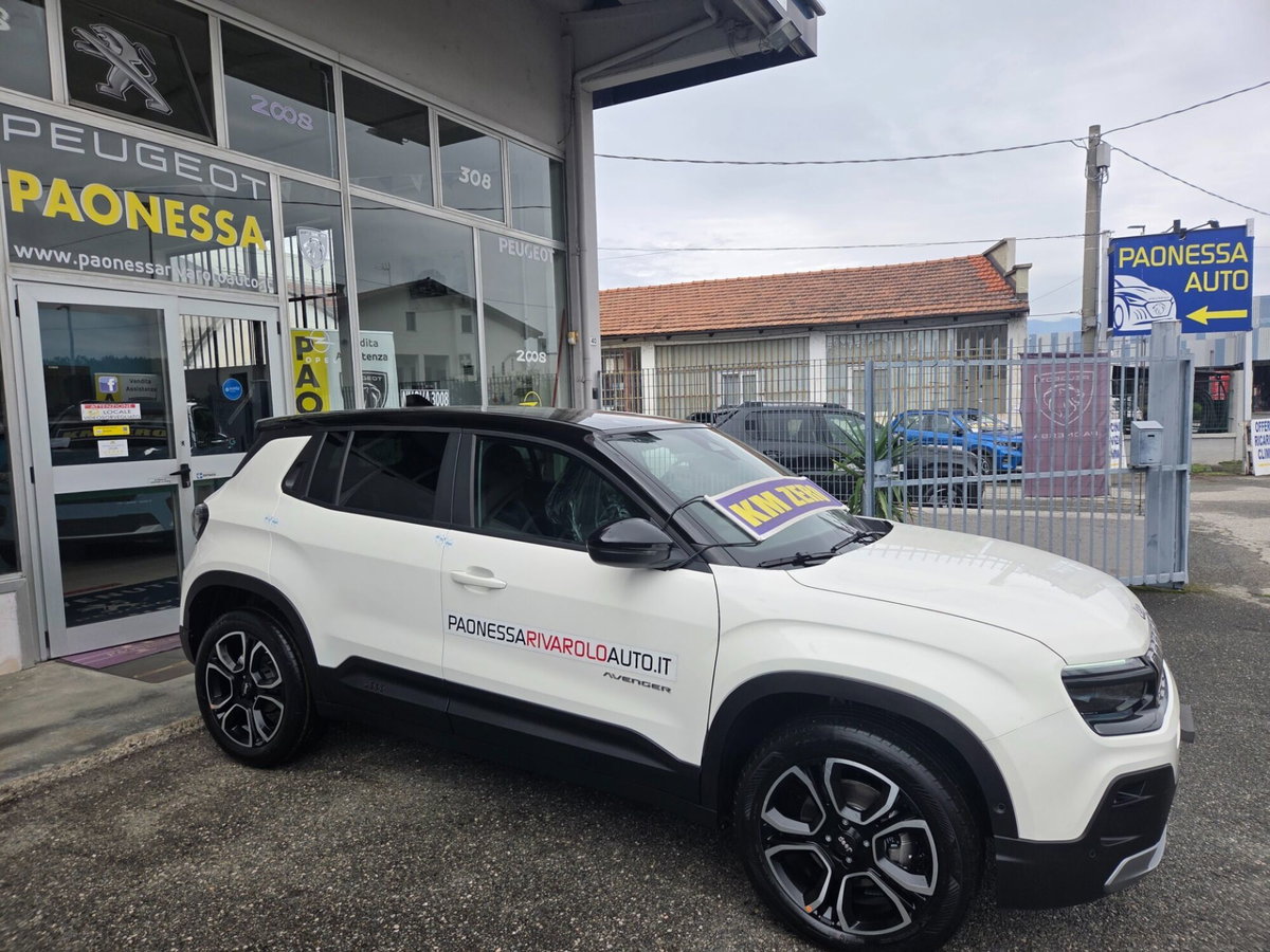 Jeep Avenger 1.2 turbo e-hybrid mhev Summit fwd 110cv edct6 (3)