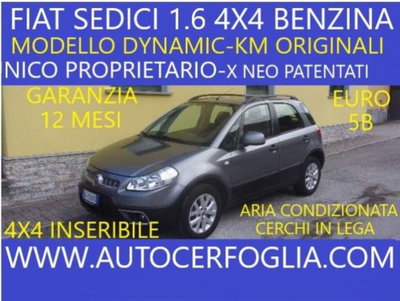 Fiat Sedici 1.6 16V 4x4 Dynamic usata