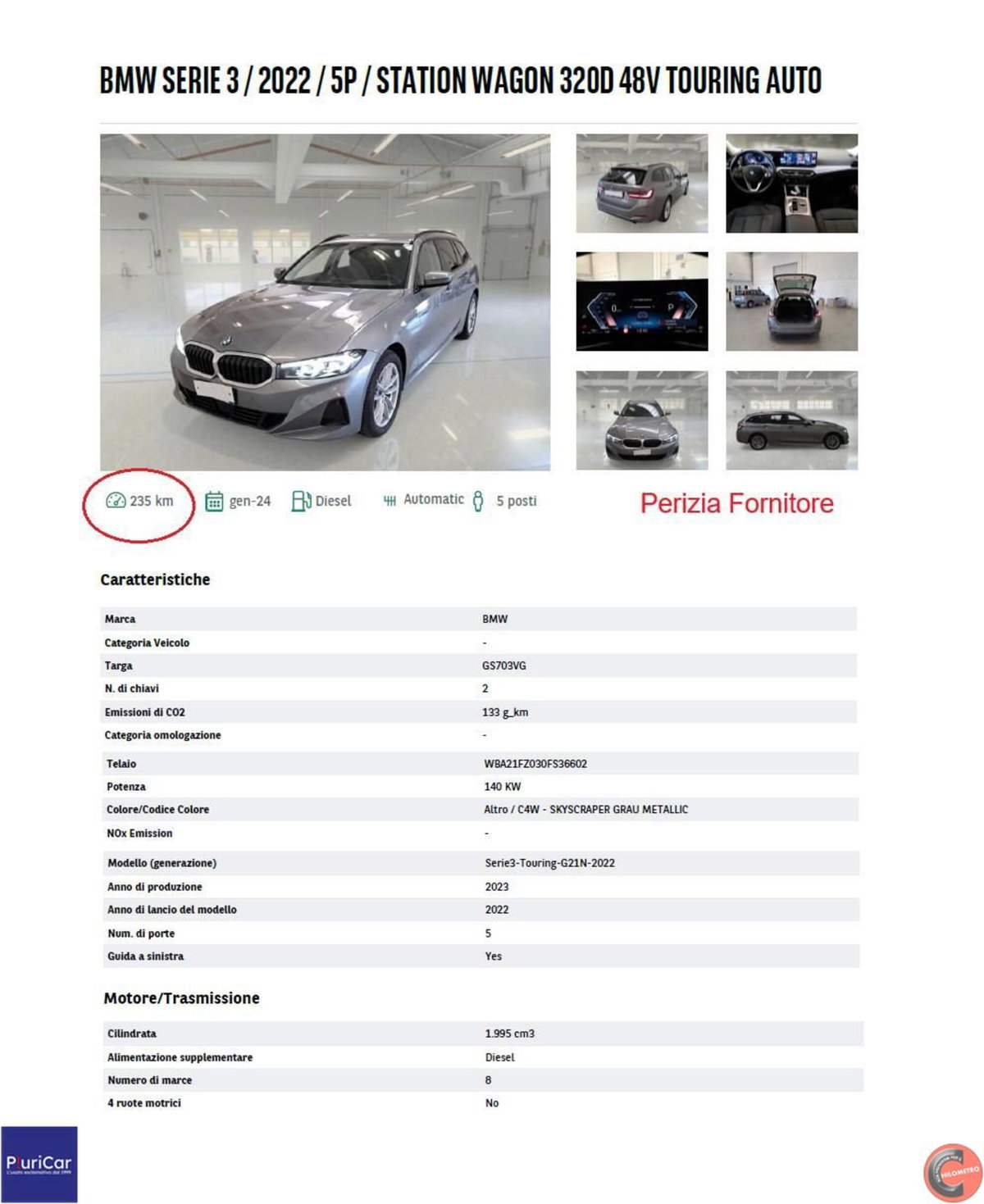 BMW Serie 3 Touring 320d  mhev 48V auto (13)
