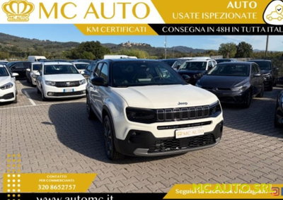 Jeep Avenger 1.2 turbo e-hybrid mhev Summit fwd 110cv edct6 nuova