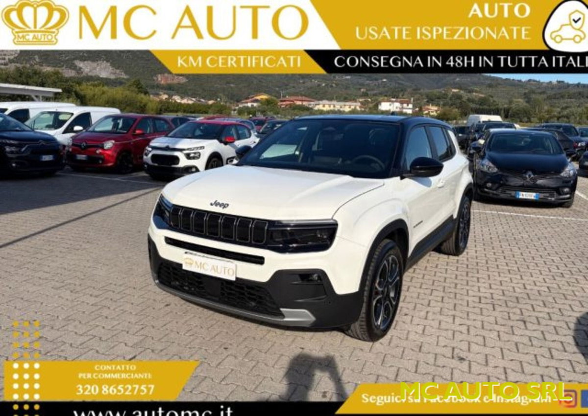 Jeep Avenger 1.2 turbo e-hybrid mhev Summit fwd 110cv edct6 (3)