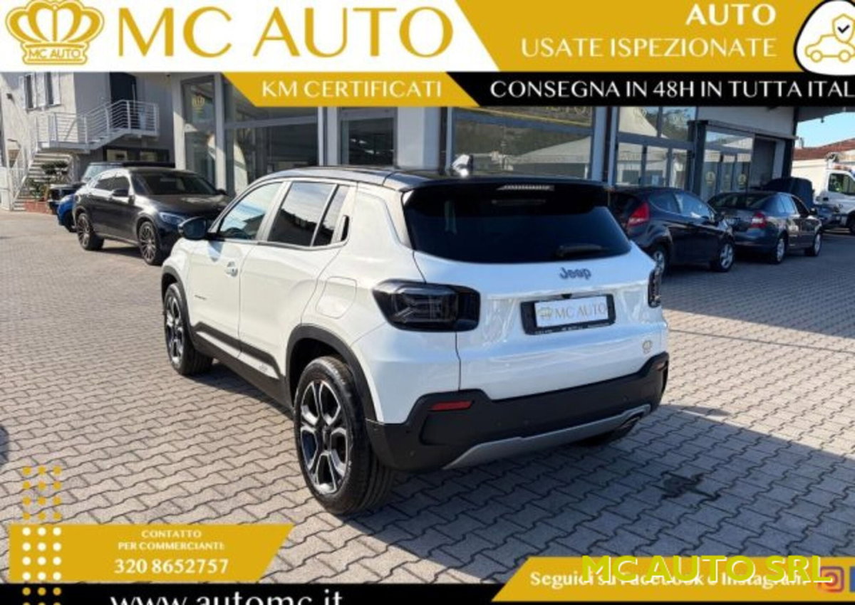 Jeep Avenger 1.2 turbo e-hybrid mhev Summit fwd 110cv edct6 (4)