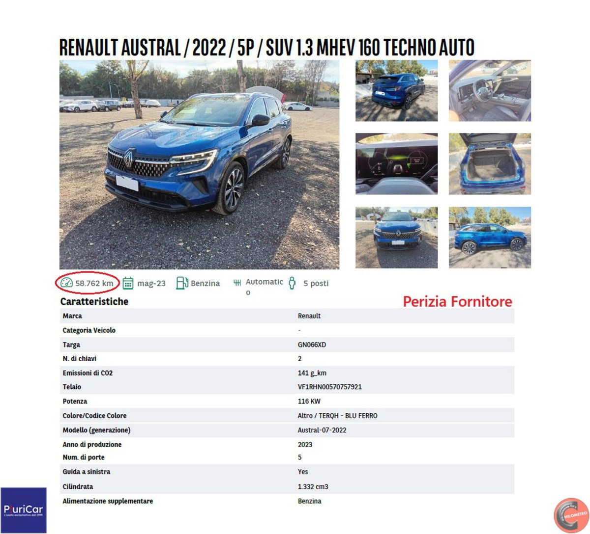 Renault Austral 1.3 mild hybrid Techno 160cv auto (14)