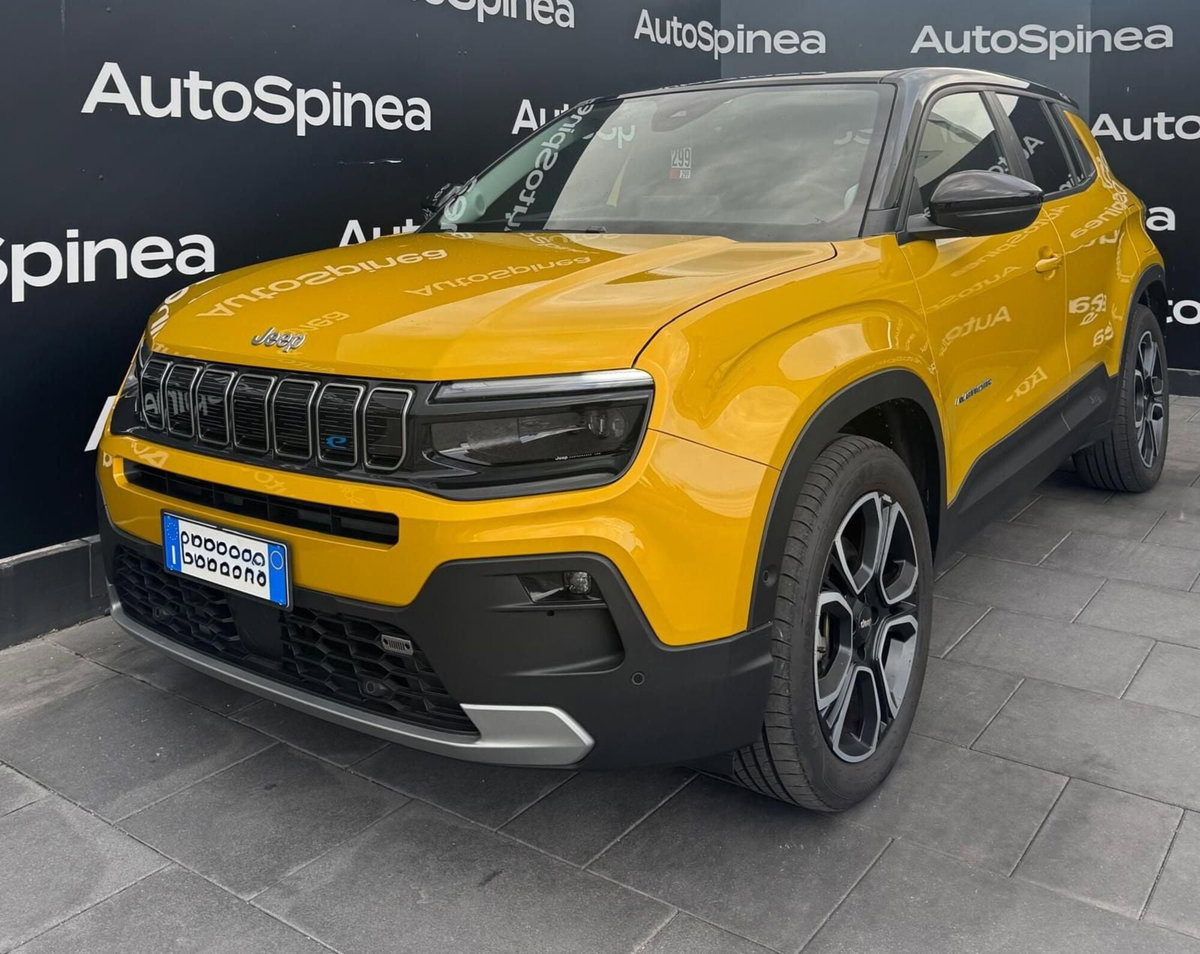 Jeep Avenger full-electric Summit fwd 156cv auto