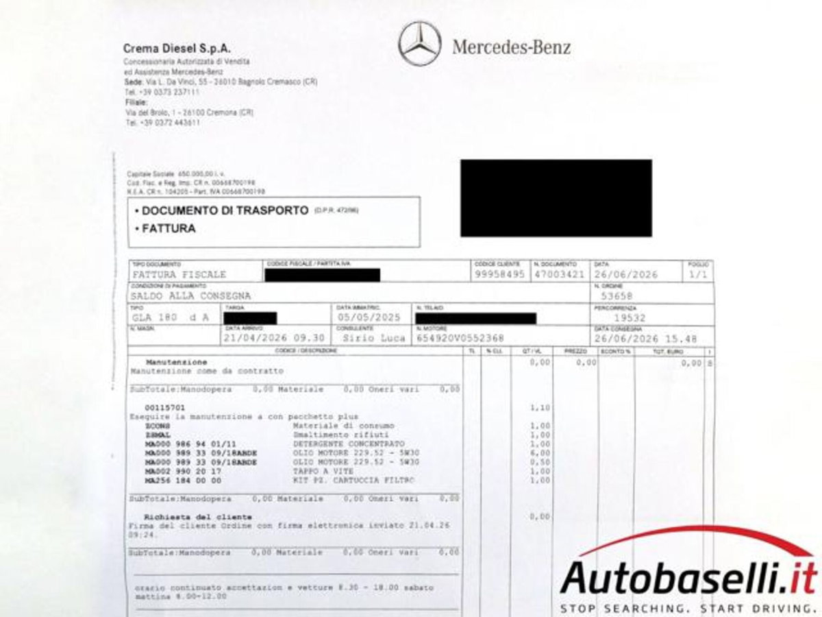 Mercedes-Benz GLA SUV 180 d AMG Line Advanced Plus auto (6)