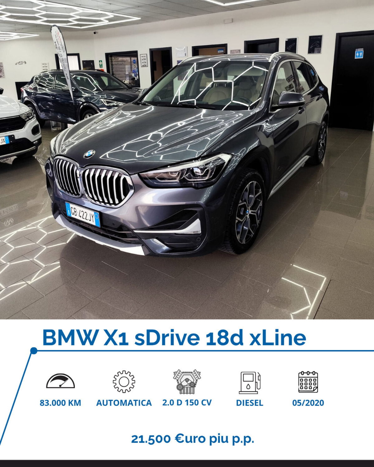 BMW X1 sDrive18d xLine Plus