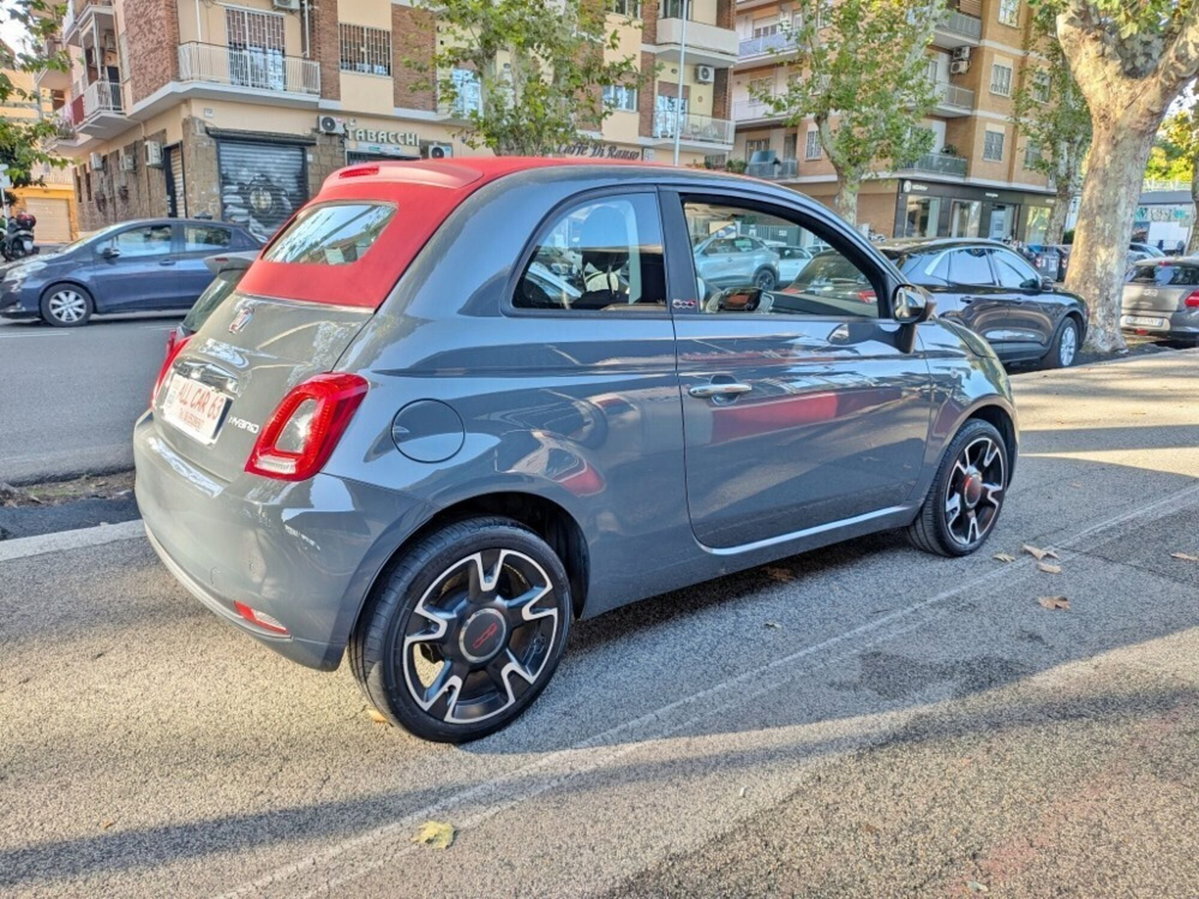 Fiat 500 Cabrio 1.0 Hybrid Red (4)