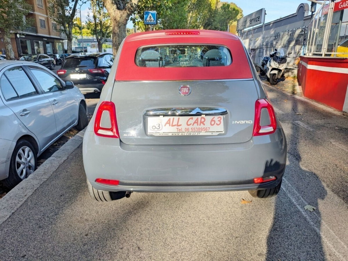 Fiat 500 Cabrio 1.0 Hybrid Red (5)