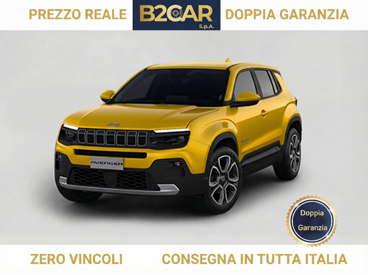 Jeep Avenger 1.2 turbo Summit fwd 100cv
