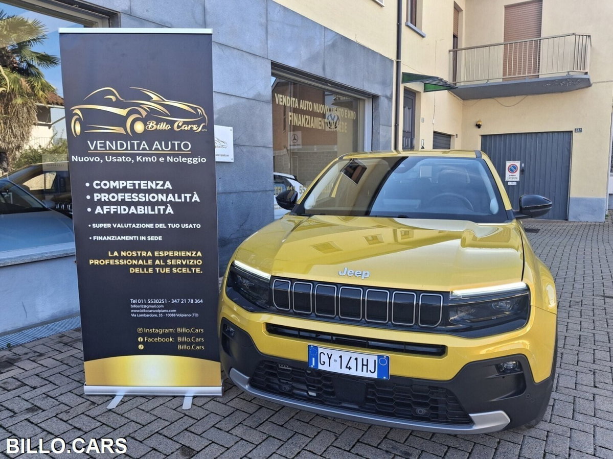 Jeep Avenger 1.2 turbo Summit fwd 100cv