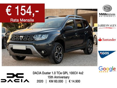 Dacia Duster 1.0 TCe GPL 4x2 Prestige usata