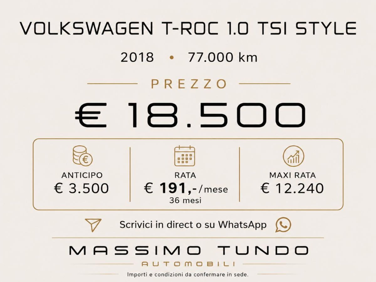 Volkswagen T-Roc 1.0 TSI Style BlueMotion Technology (12)