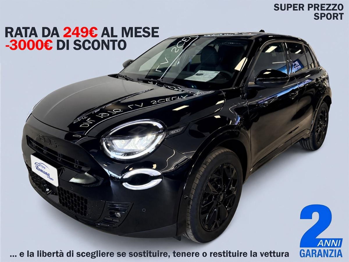 Fiat 600 1.2 hybrid Sport 145cv auto
