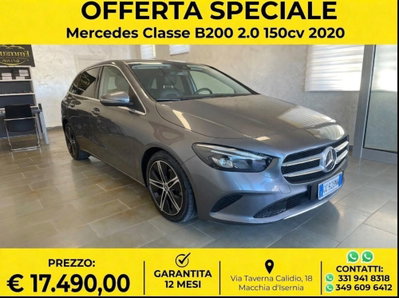 Mercedes-Benz Classe B 200 d Progressive Advanced auto usata