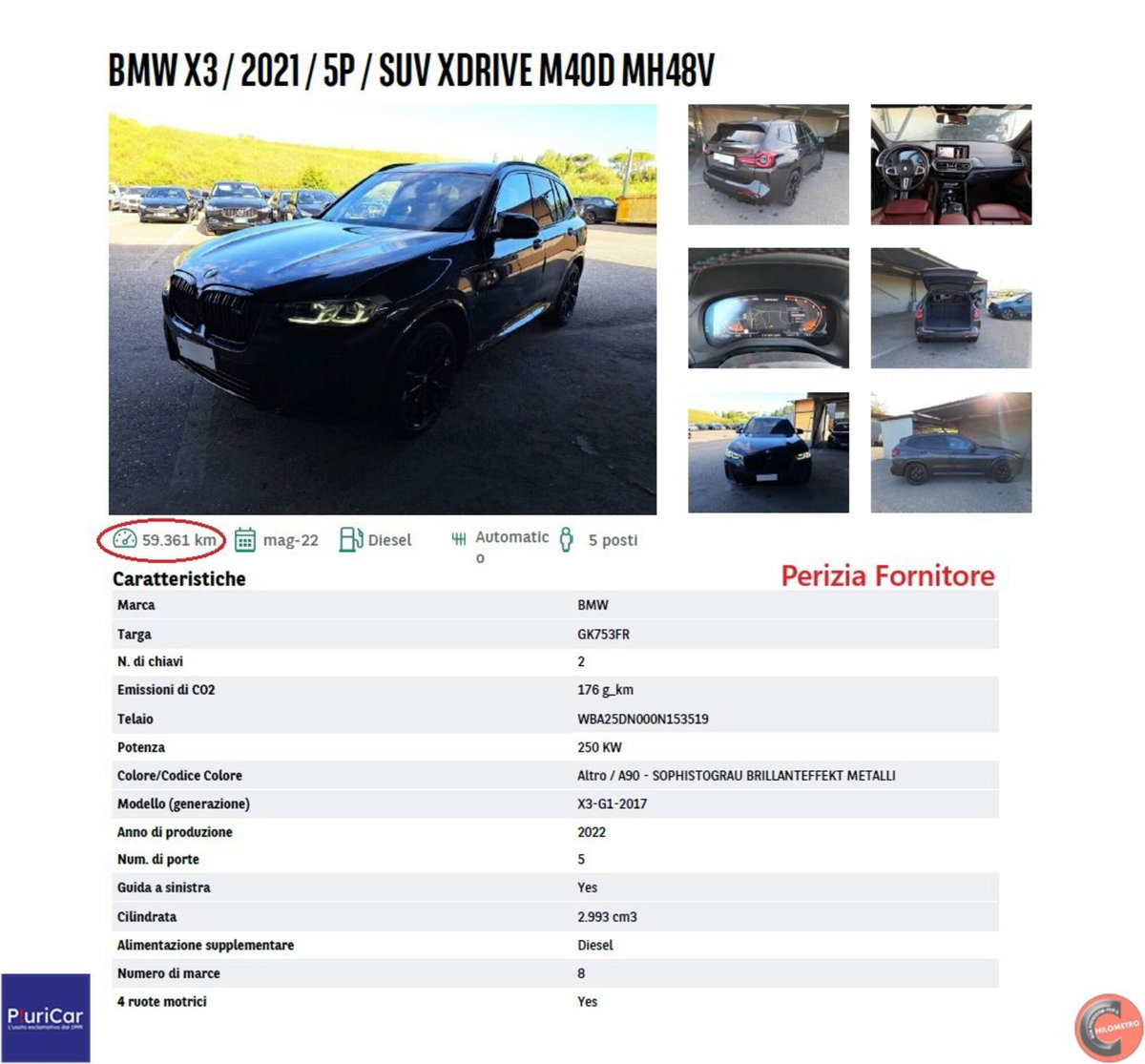 BMW X3 xdrive M40d mhev 48V auto (13)