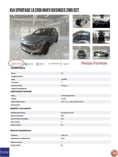 Kia Sportage 1.6 crdi mhev GT-line Plus dct (15)