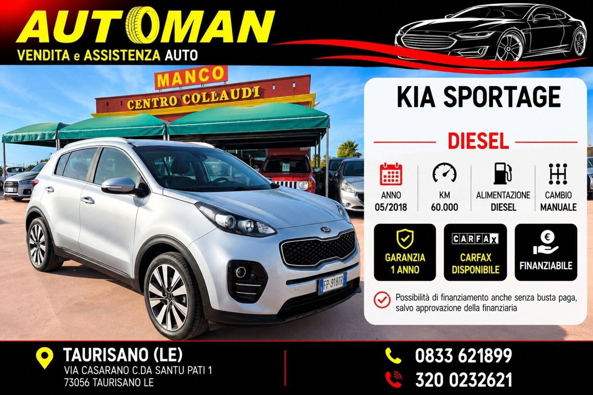 Kia Sportage 1.7 CRDI 2WD Style