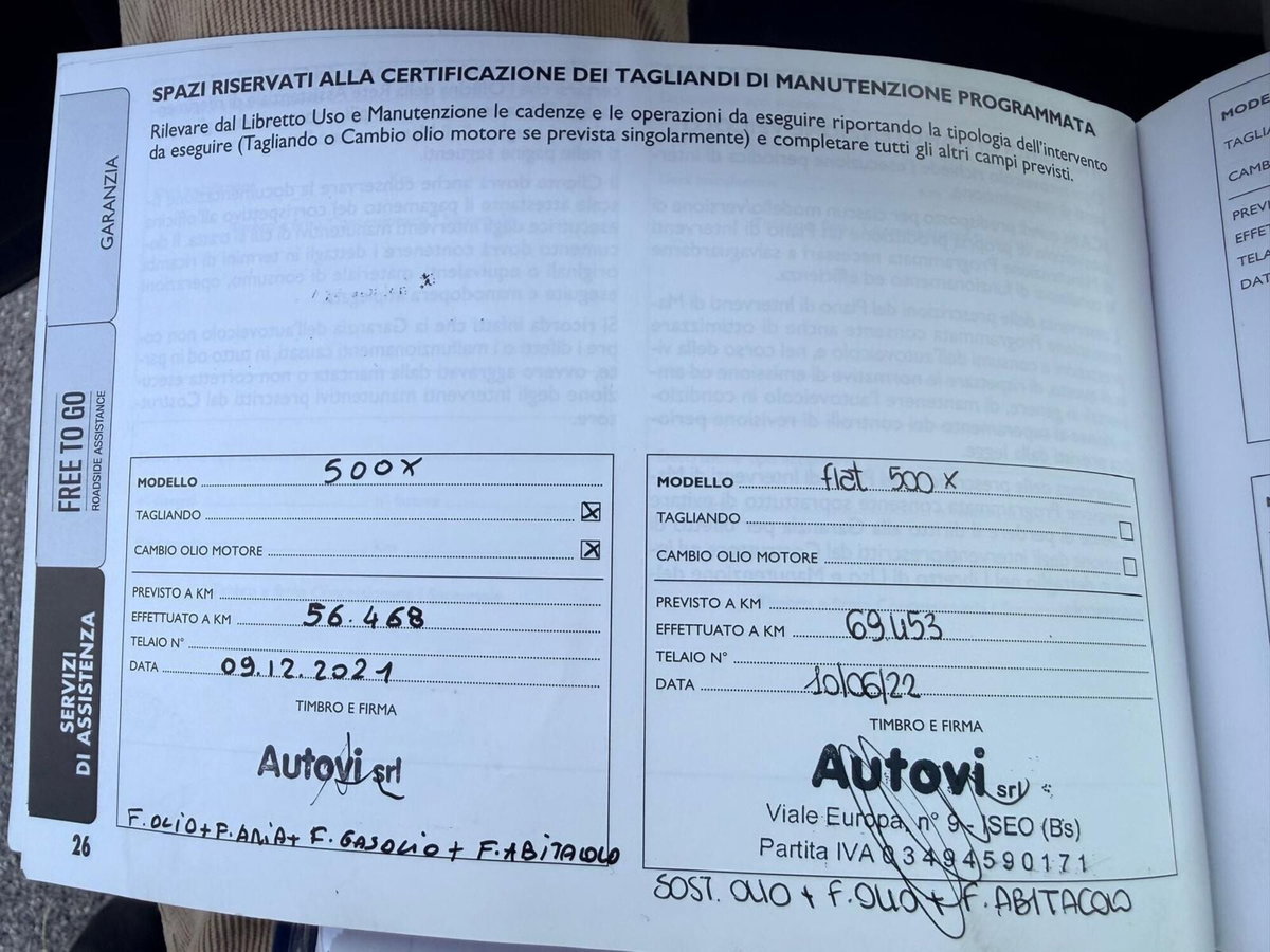 Fiat 500X 1.3 MultiJet 95 CV Cross Dolcevita (16)