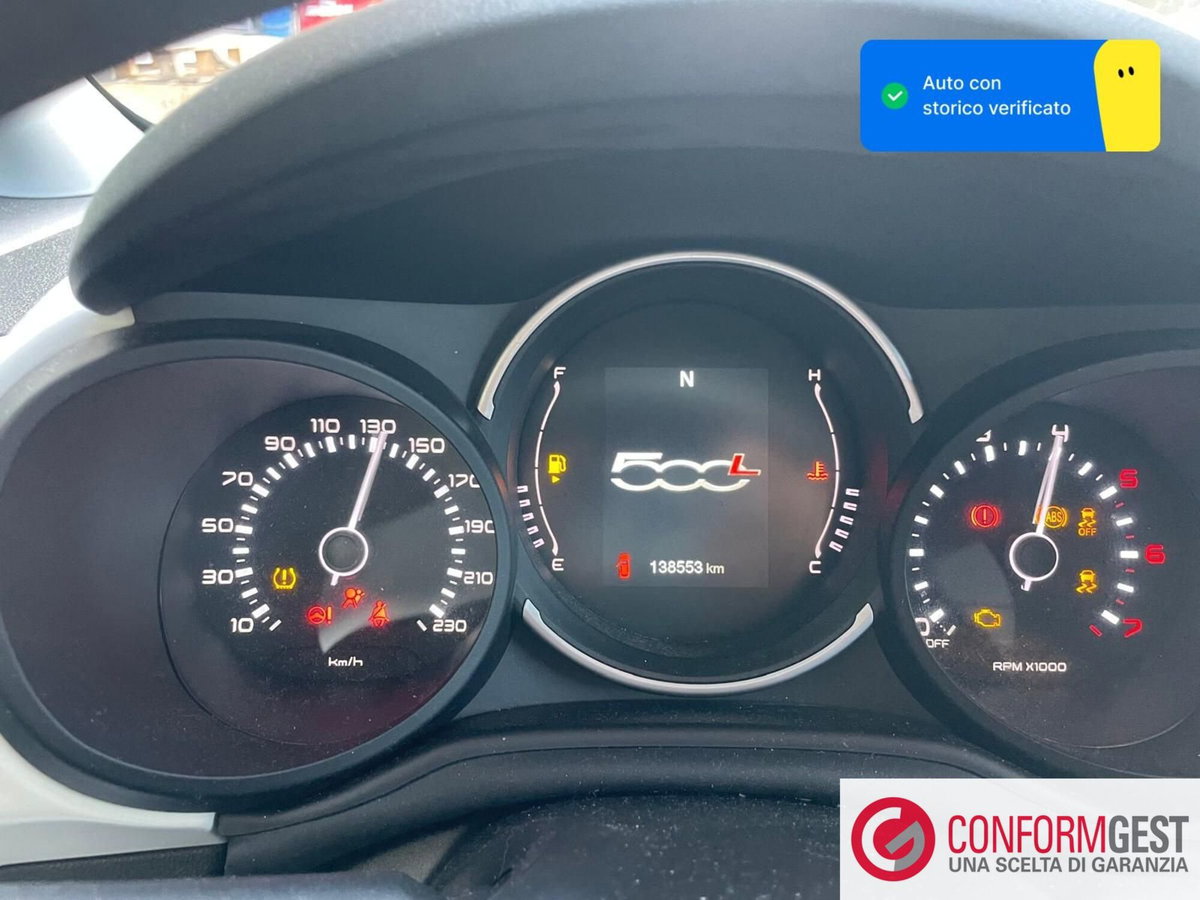 Fiat 500L 1.3 Multijet 95 CV Dualogic Mirror City Cross (7)