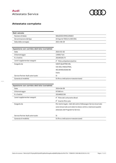 Audi A3 Sportback 30 TDI S tronic Business Advanced (18)