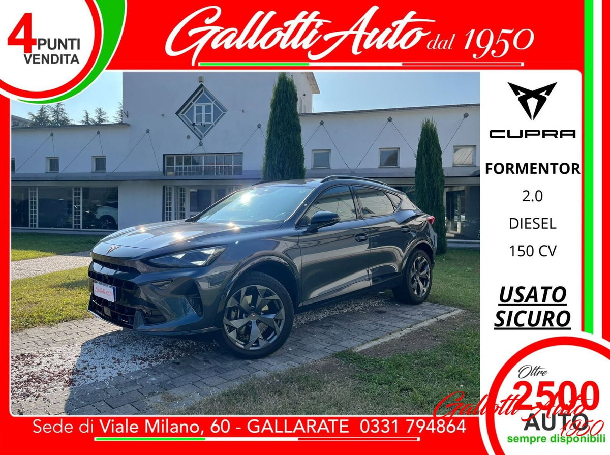 Cupra Formentor Formentor 2.0 tdi 4drive 150cv dsg
