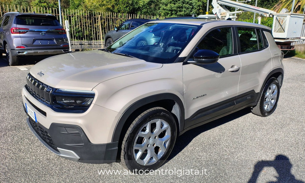 Jeep Avenger 1.2 turbo Altitude fwd 100cv
