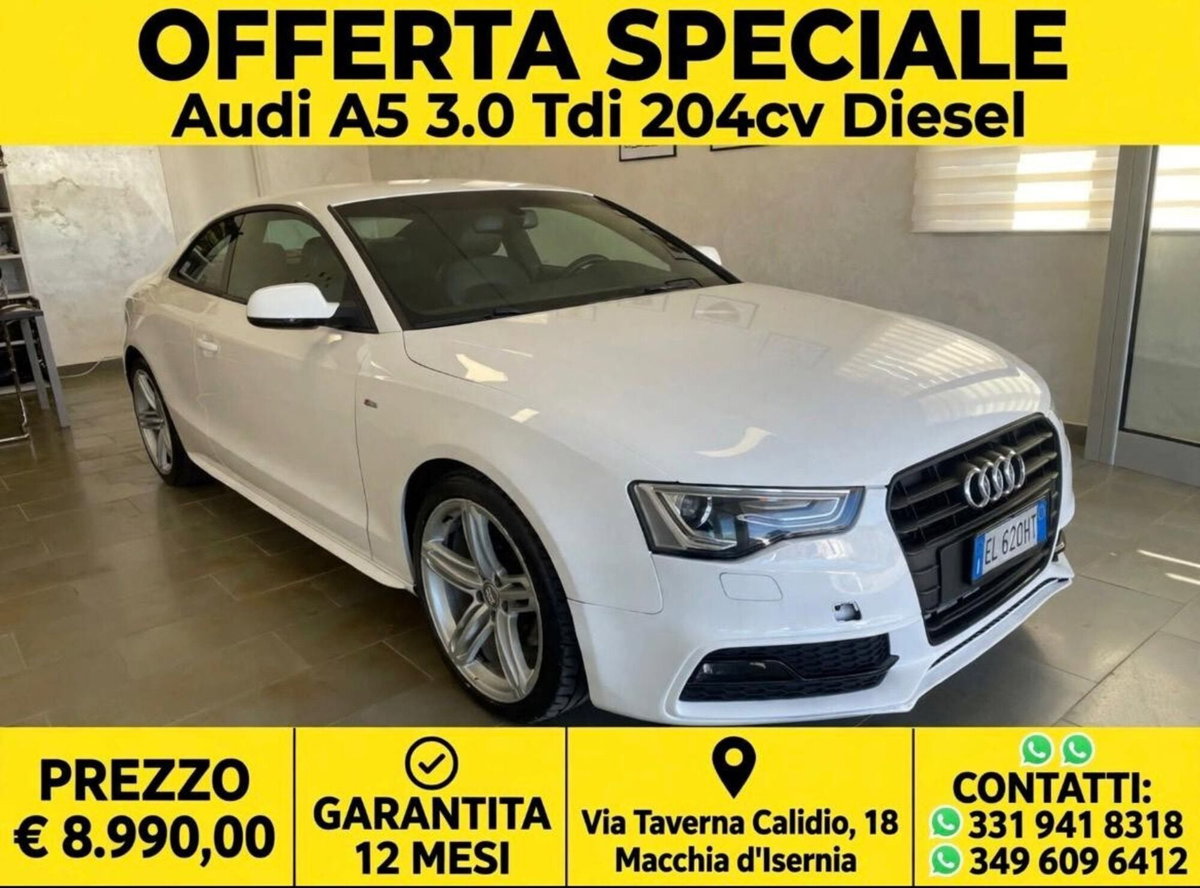 Audi A5 Coupé 3.0 V6 TDI 204 CV multitronic Advanced